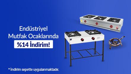 Endüstriyel Mutfak Ocaklarında %14 İndirim!
