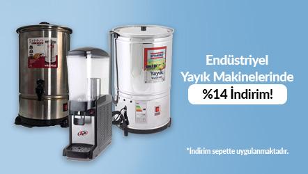 Endüstriyel Yayık Makinelerinde %14 İndirim!