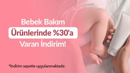Bebek Bakım Ürünlerinde Sepette %30'a Varan İndirim