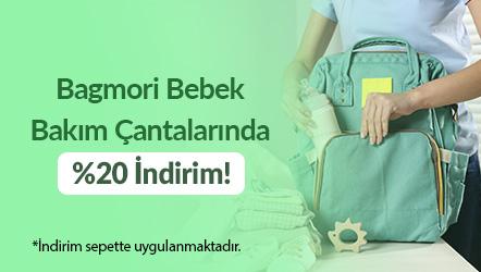 Bagmori Bebek Bakım Çantalarında Sepette %20 İndirim