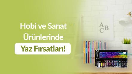 Hobi ve Sanat Ürünlerinde Yaz Fırsatları