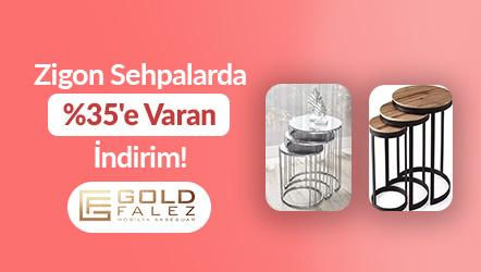 Zigon Sehpalarda %35'e varan indirim