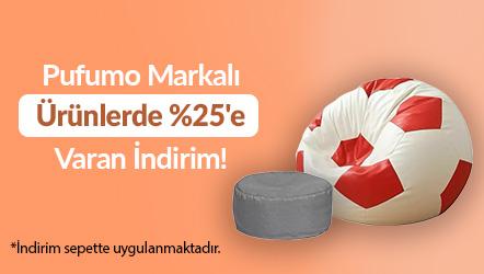Pufumo Markalı Ürünlerde %25'e Varan İndirim!