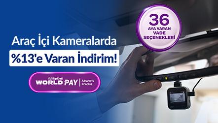 Araç İçi Kameralarda %13'ye Varan İndirim