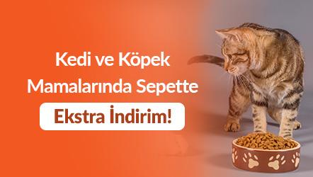 Kedi ve Köpek Mamalarında Sepette Ekstra İndirim