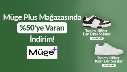 Müge Plus Mağazasında %50'ye Varan İndirim