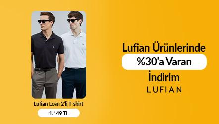 Lufian Markalı Ürünlerde %30'a Varan İndirim (Lufian Loan 2’li T-shirt 1149,99 TL)
