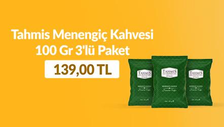 Tahmis Sütlü Menengiç Kahvesi Toz 100 Gr 3'lü Paket 139TL