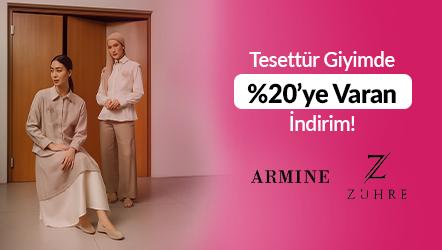 Tesettür Giyim Ürünlerinde %20'ye Varan İndirim