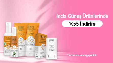 Incia Güneş Ürünlerinde %55 İndirim
