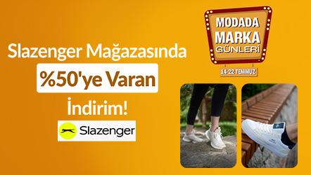 Slazenger Mağazasında %50'ye Varan İndirim
