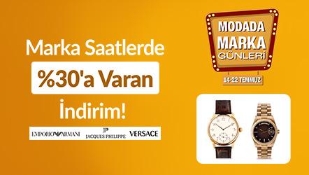 Marka Saatlerde %30'a Varan İndirim