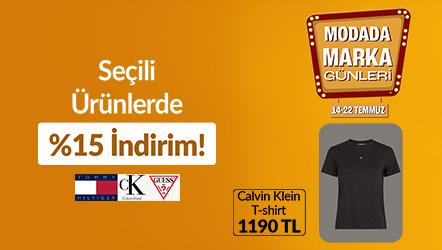 Seçili Ürünlerde %15 İndirim! Calvin Klein T-shirt 1190 TL