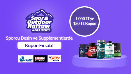 Sporcu Besin ve Supplementlerde 1000 TL ve Üzeri Alışverişe 120 TL Kupon Fırsatı!