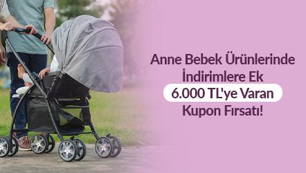 Anne Bebek Ürünlerinde İndirimlere Ek 6.000 TL'ye Varan Kupon Fırsatı!