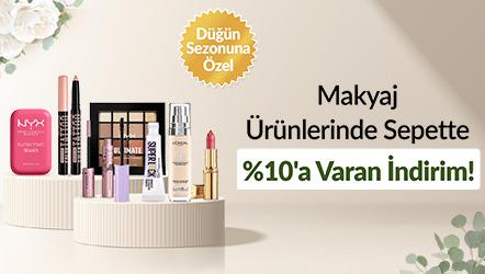 Makyaj Ürünlerinde Sepette %15'e Varan İndirim!