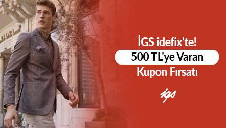 İGS idefix'te! 500 TL'ye Varan Kupon Fırsatı