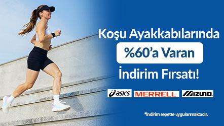 %60 a Varan İndirimlerle Koşmamak İmkansız! Koşu Ayakkabılarda Sepette İndirimli Fiyatlar!