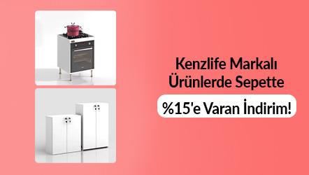 Kenzlife Markalı Ürünlerde Sepette %15'e Varan İndirim!