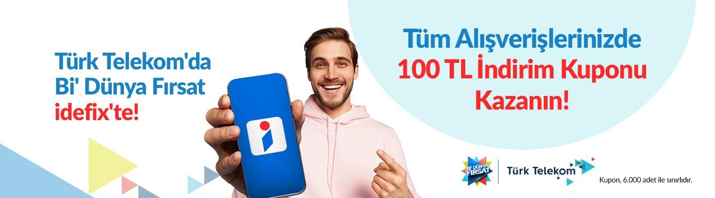 Türk Telekom'un Bi'Dünya Fırsatları idefix'te!