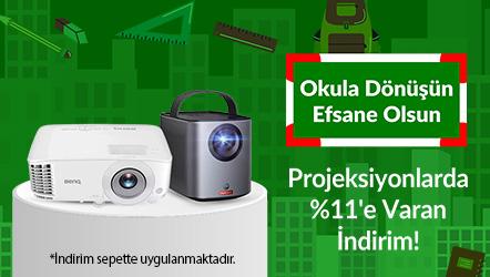Projeksiyonlarda %11'e Varan İndirim!