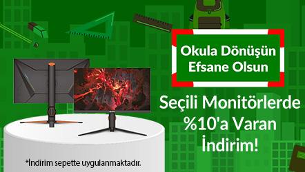 Seçili Monitörlerde %10'a Varan İndirim!