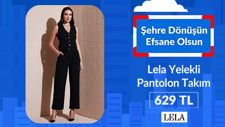 Lela Yelekli Pantolon Takım 629 TL