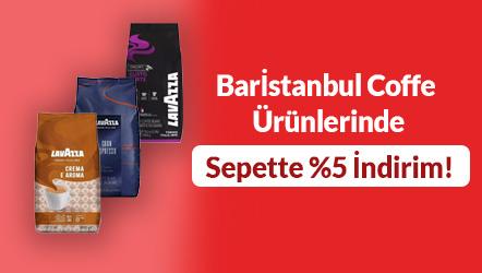 Barİstanbul Coffe Ürünlerinde Sepette %5 İndirim