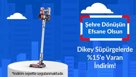 Dikey Süpürgelerde %15'e Varan İndirim!