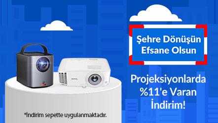 Projeksiyonlarda %11'e Varan İndirim!
