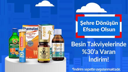 Besin Takviyelerinde Sepette %30’a Varan İndirim