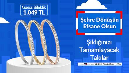 Şehirde Şıklığınızı Tamamlayacak Takılar (Guess Bileklik 1049 TL)
