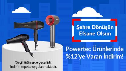 Powertec Ürünlerinde %12’ye Varan İndirim!