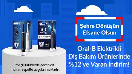 Oral-B Elektrikli Diş Bakım Ürünlerinde %12’ye Varan İndirim!