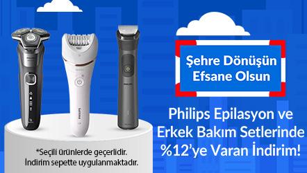 Philips Epilasyon ve Erkek Bakım Setlerinde %12’ye Varan İndirim!