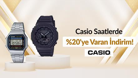 Casio Saatlerde %20'ye Varan İndirim!