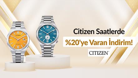 Citizen Saatlerde %20'ye Varan İndirim!