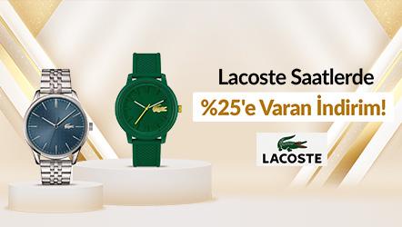 Lacoste Saatlerde %25'e Varan İndirim