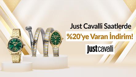 Just Cavalli Saatlerde %20'ye Varan İndirim