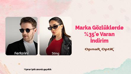 Marka Gözlüklerde %35'e Varan İndirim