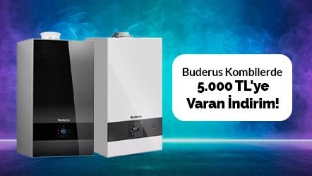 Buderus Kombilerde 5.000 TL'ye Varan İndirim
