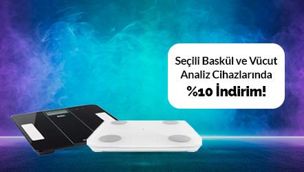 Seçili Baskül ve Vücut Analiz Cihazlarında %10 İndirim!