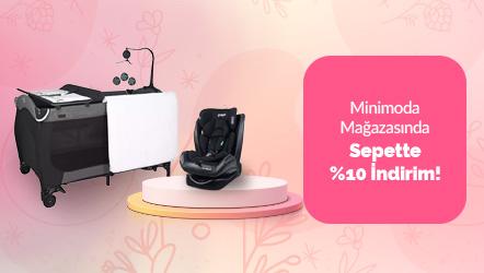 Minimoda Mağazasında Sepette %10 İndirim