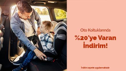 Oto Koltuklarında Sepette %20'ye Varan İndirim