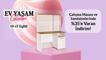 Çalışma Masası ve Sandalyelerinde %35'e Varan İndirim