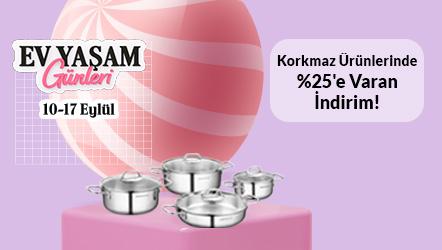 Korkmaz Ürünlerinde %25'e Varan İndirim