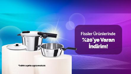 Fissler Markalı Düdüklü Tencerelerde Özel Fiyatlar!