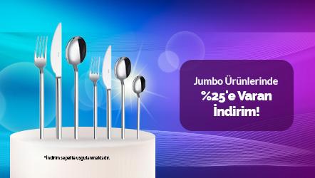 Jumbo Ürünlerinde %25'e Varan İndirim