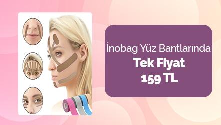 İnobag Yüz Bantlarında Tek Fiyat 159TL