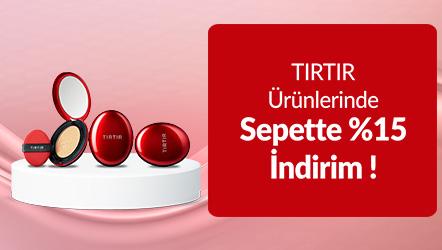 TIRTIR Ürünlerinde Sepette %15 İndirim!